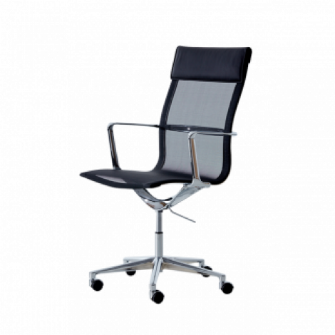 Y Linear Mesh High Back Office Chair