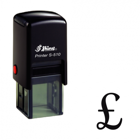 Y Loyalty Card Self Inking Rubber Stamp
