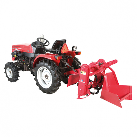 Reverse Rotavator with Furrow attachment