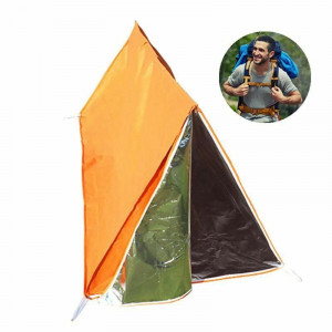 Emergency Tube Tent Waterproof Outdoor Camping Survival Shelter