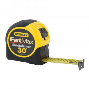 Stanley 33-730 30-Foot-By-1- 1 by 4-Inch Fatmax Measuring Tape - Measure