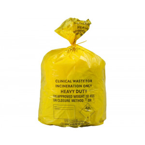 Y Yellow Clinical Waste Bags