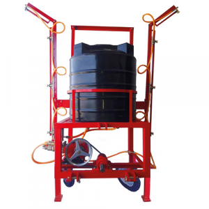 SS13 Sprayer 8 Nozzle Vertical 300 L type with 2 wheels
